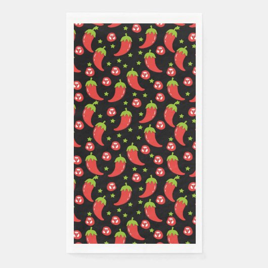 赤唐辛子パターン (正面)