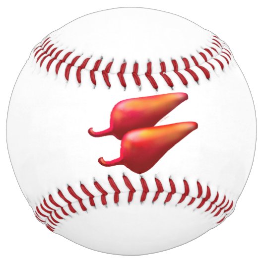 赤唐辛子ホワイトソフトボール ソフトボール (正面)