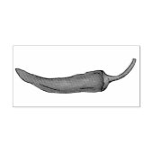 赤唐辛子唐辛子唐辛子切手 ラバースタンプ (インプリント)