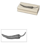 赤唐辛子唐辛子唐辛子切手 ラバースタンプ (押印)