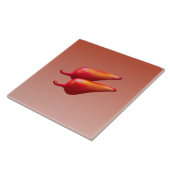 赤唐辛子大タイル タイル (側面)