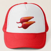 赤唐辛子帽子 キャップ (正面)