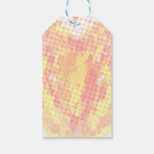 赤唐辛子火の炎 ギフトタグ (裏面)