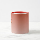 赤唐辛子赤いマグカップ マグカップ (中央)