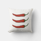 赤唐辛子辛いメキシコ唐辛子 クッション (正面)