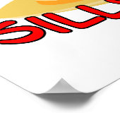 赤唐辛子間抜け ポスター (角)