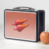 赤唐辛子黒弁当箱 メタルランチボックス (インサイチュ)