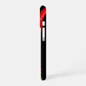 赤唐辛子4個 iPhone 16ケース (左側面)
