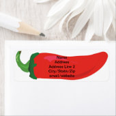 赤唐辛子5行 ラベル (インサイチュ)