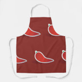 赤唐辛子 エプロン (正面)