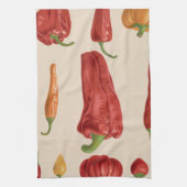 赤唐辛子 キッチンタオル (縦)