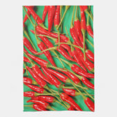赤唐辛子 キッチンタオル (縦)