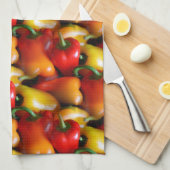 赤唐辛子 キッチンタオル (四つ折り)