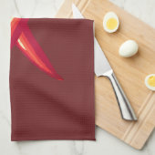 赤唐辛子 キッチンタオル (四つ折り)