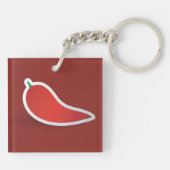 赤唐辛子 キーホルダー (裏面)