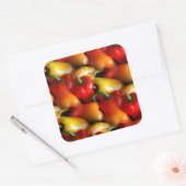 赤唐辛子 スクエアシール (封筒)