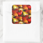 赤唐辛子 スクエアシール (バッグ)