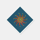 赤唐辛子 スタンダードカクテルナプキン (角)