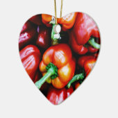 赤唐辛子 セラミックオーナメント (左)