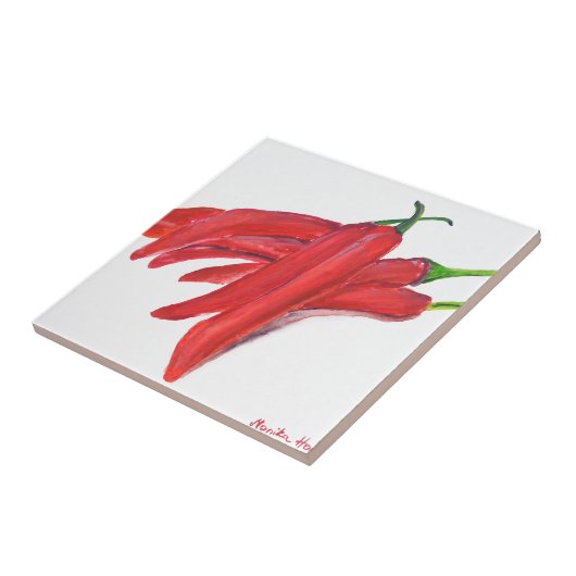 赤唐辛子 タイル (側面)