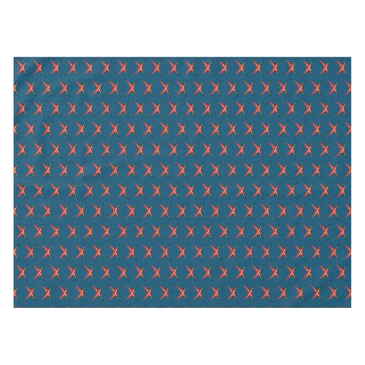 赤唐辛子 テーブルクロス (正面(横))