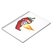 赤唐辛子 ノートブック (左側)