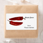 赤唐辛子 – パスタソース ラベル (インサイチュ)