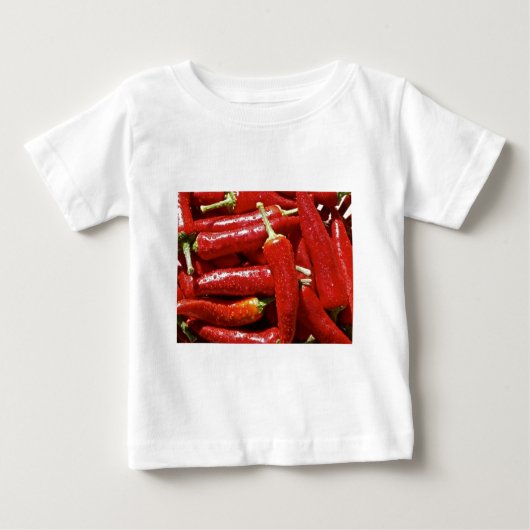 赤唐辛子 ベビーTシャツ (正面)
