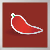 赤唐辛子 ポスター (正面)