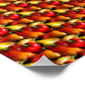 赤唐辛子 ポスター (角)