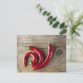 赤唐辛子 ポストカード (スタンド正面)