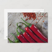 赤唐辛子 ポストカード (正面/裏面)