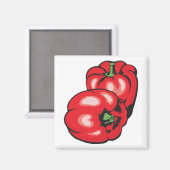 赤唐辛子 マグネット (正面/裏面)