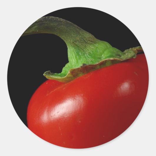 赤唐辛子 ラウンドシール (正面)