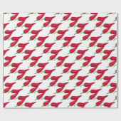 赤唐辛子 ラッピングペーパー (フラット)