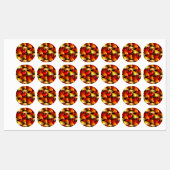 赤唐辛子 ラベル (シート)