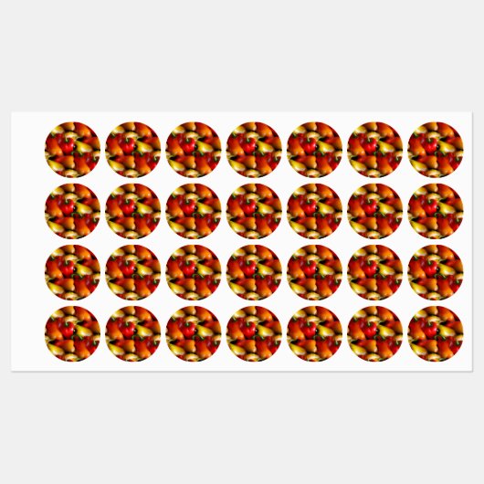 赤唐辛子 ラベル (シート)