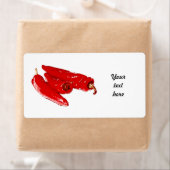 赤唐辛子 ラベル (インサイチュ)