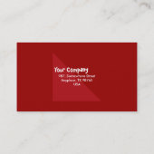 赤唐辛子 名刺 (裏面)