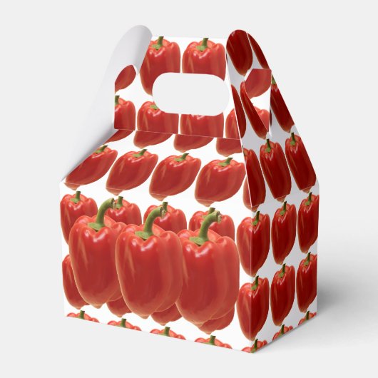 赤唐辛子。市場から出たばかりだ フェイバーボックス (正面サイド)