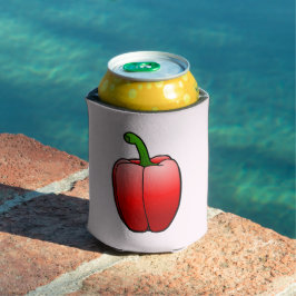 赤唐辛子 缶クーラー