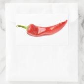 赤唐辛子 長方形シール (バッグ)
