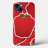 赤唐辛子 Case-Mate iPhoneケース (裏面)
