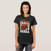 赤国際的パンダデイハロウィンレスキュー救 Tシャツ (正面フル)