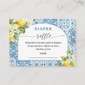 赤地中海のちゃんシャワーおむつラッフル囲い エンクロージャーカード (正面)