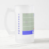 赤地帯内の巨人 フロストグラスビールジョッキ (左)