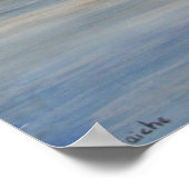 . .赤坂の静かな水と風景 ポスター (角)