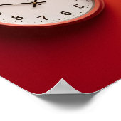 赤壁の赤時計 ポスター (角)