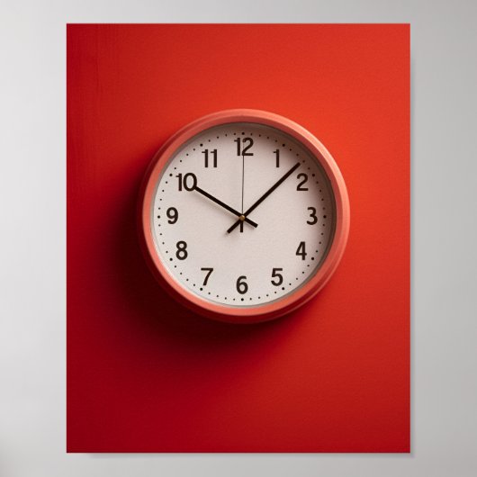 赤壁の赤時計 ポスター (正面)