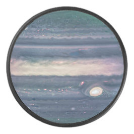 赤外の惑星ジュピターのJWST画像 アイスホッケーパック